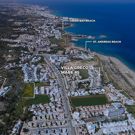 Villa Greco Mare #5 Protarász Kültér fotó