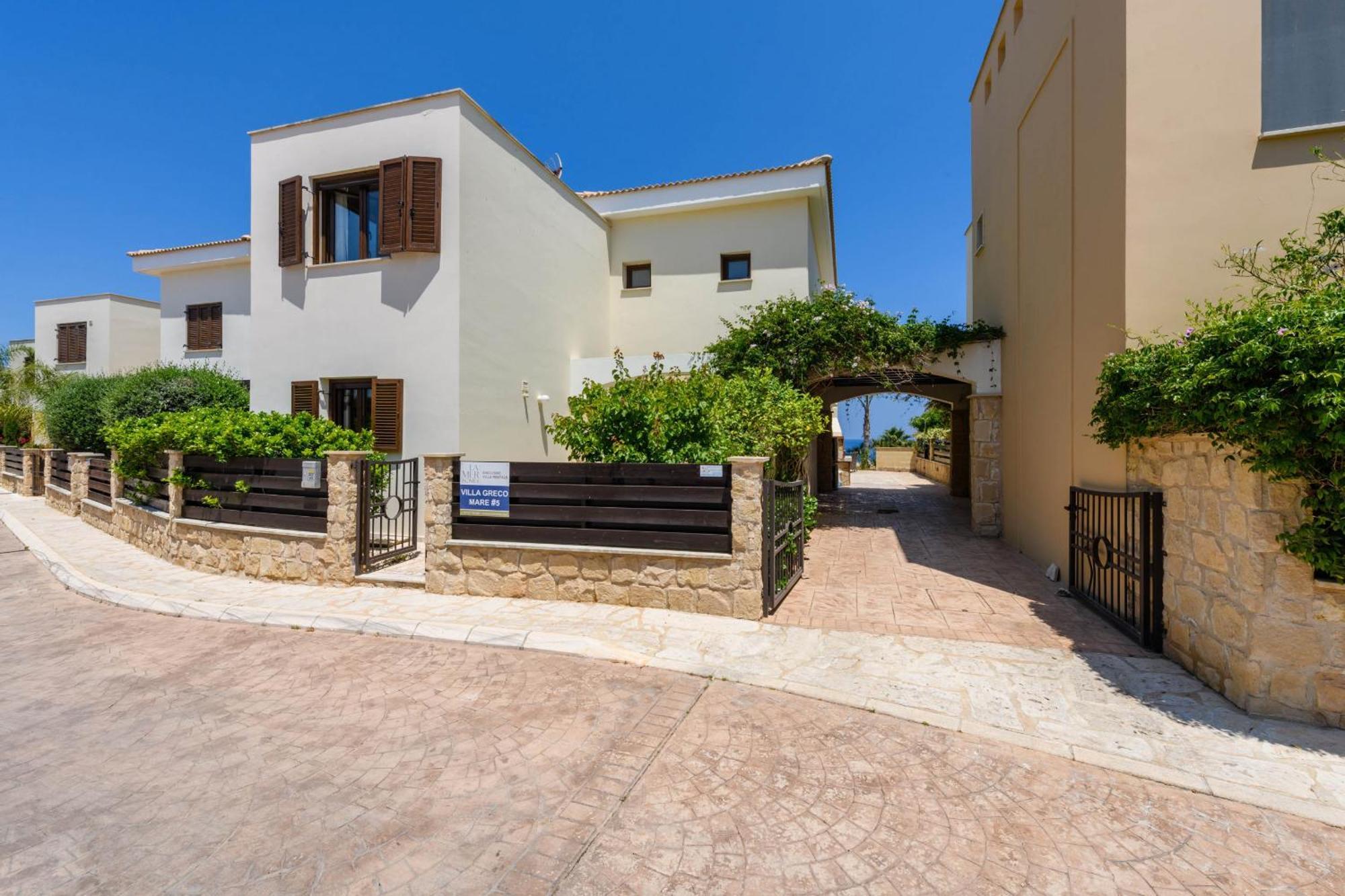 Villa Greco Mare #5 Protarász Kültér fotó