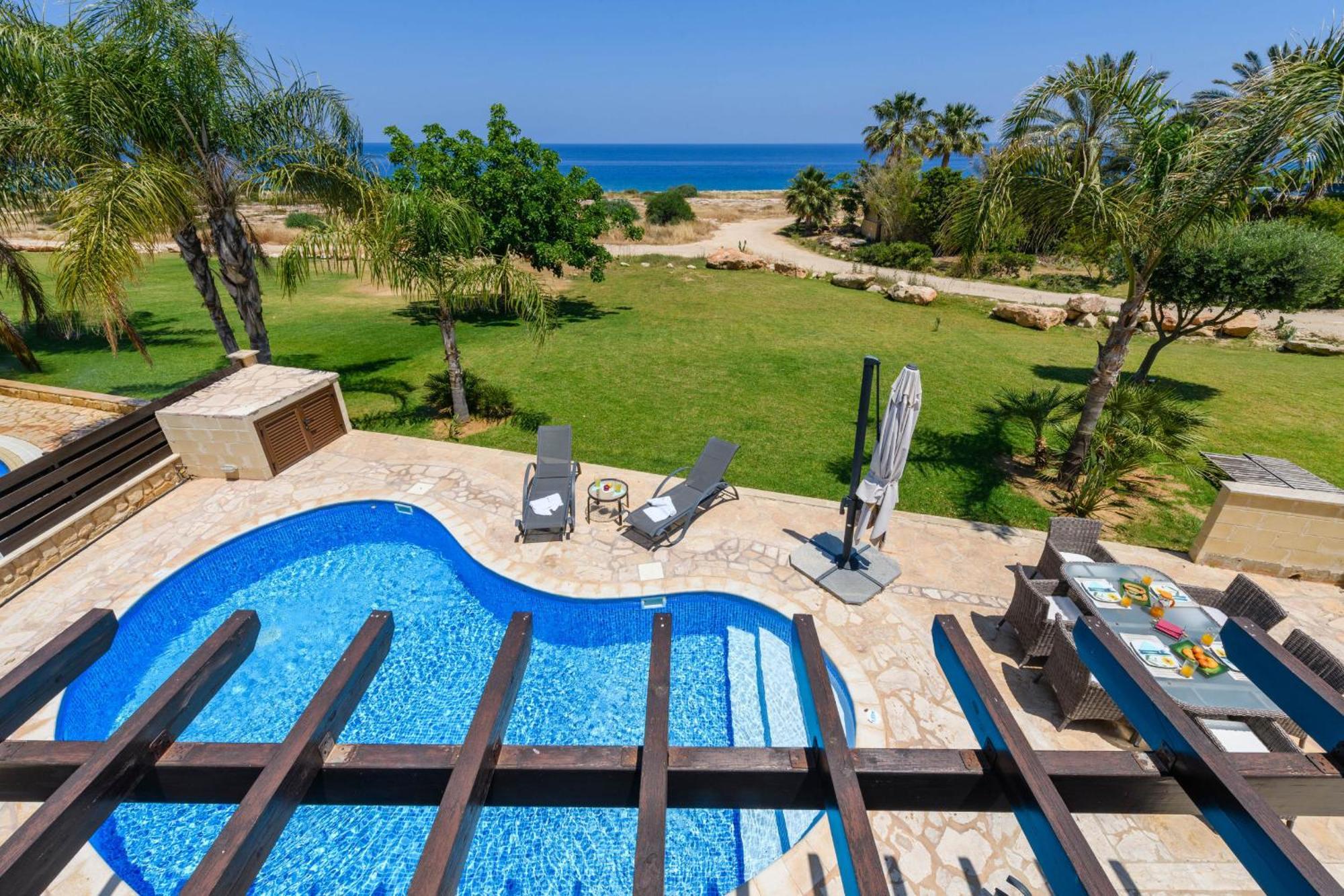 Villa Greco Mare #5 Protarász Kültér fotó